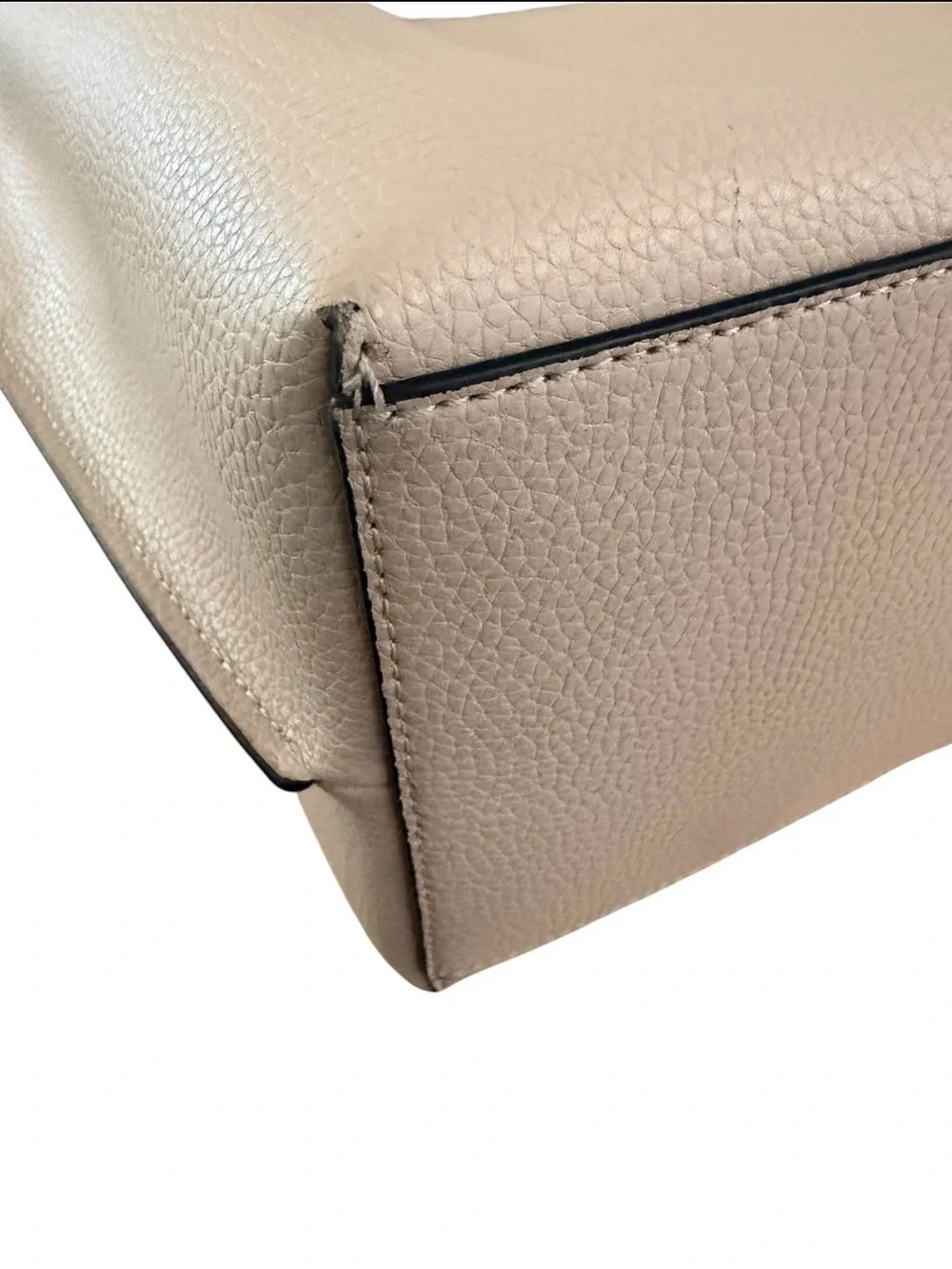 Michael Kors Blush (Buff) Emilia Large Tote - Picture 8 of 10